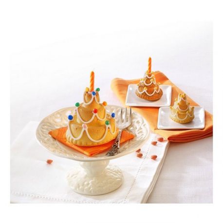 Moule silicone "Happy Birthday" - 15 cavités