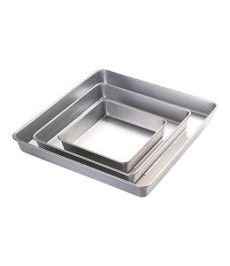 Set de 3 moules carrés - WILTON