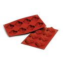 Moule silicone "Croix Basque Lauburu" - 8 cavités