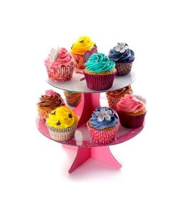 Présentoir en carton 10 cupcakes - IBILI