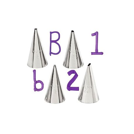 Set  "Escritura" de 4 boquillas - WILTON