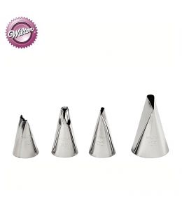 Set "Ondulations" - 4 douilles - WILTON