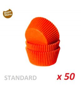 Cápsulas cupcakes naranjas x 50