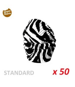 Standard Baking Cases "Zebra"  x 50
