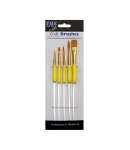 Set de 5 pinceaux  alimentaires - PME
