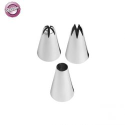 Set "Cupcakes" - 3 douilles - WILTON