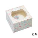 Caja para 1 Cupcake  x 4 - KITCHEN CRAFT