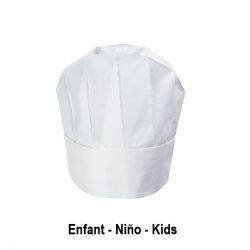 Gorro de cocinero desechable - Niño
