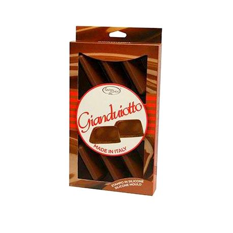 Moule silicone "Mini Bûche GIANDUIA" - 9 cavités