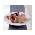 Moule silicone "Mini Bûche GIANDUIA" - 9 cavités