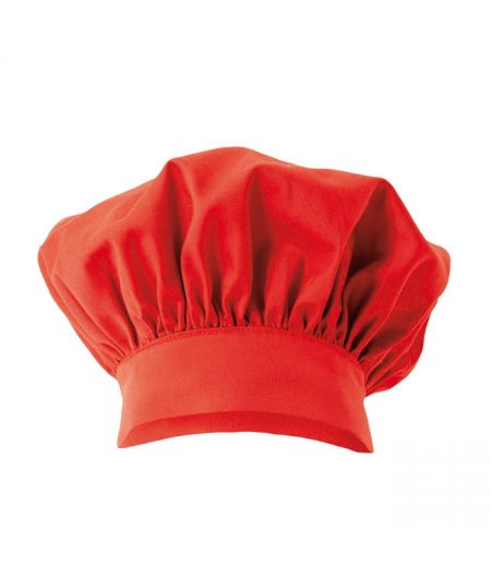 Toque cuisinier "Emile" - Rouge