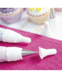 Silicone Decorating Tip Covers x 4 - STADTER - Ø 2cm