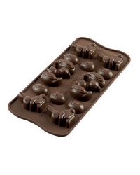 14 Cavity Silicone Mold "Easter" - SILIKOMART - 11 x 21cm