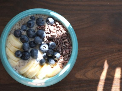 Petit-déjeuner facile et rapide aux graines de chia
