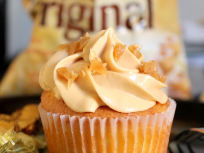 Cupcake aux pommes et caramel au beurre salé