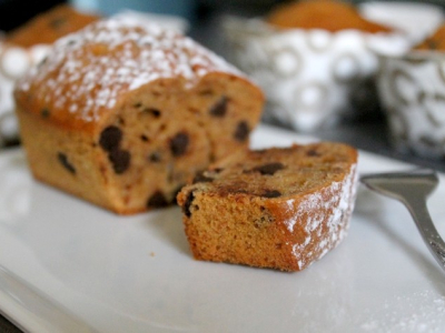 Petits cakes à la banane et aux pépites de chocolat